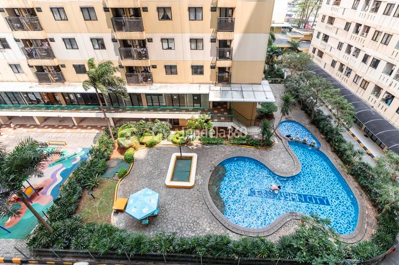 Balcony Flawless 1BR Apartment at Kebagusan City Apartment Tower Anggrek (A)