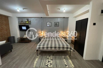 Bedroom Studio Apartment with City View at Kalibata City Apartment