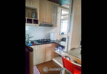 Kitchen Low Floor 3BR Apartment with Jalan View at Kalibata City Apartment