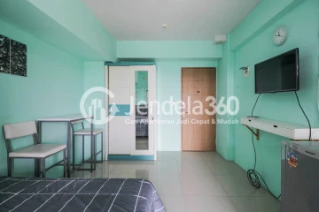 Bedroom A Realxing Studio Apartment with Amazing Scenery at Bintaro Park View