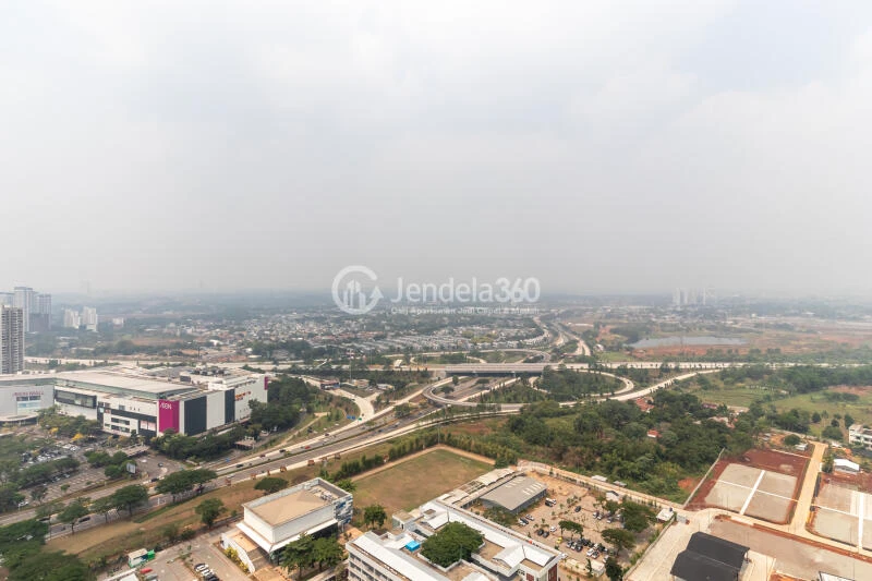 Balcony Best Deal Studio Apartment Low Floor with  View at B Residence BSD