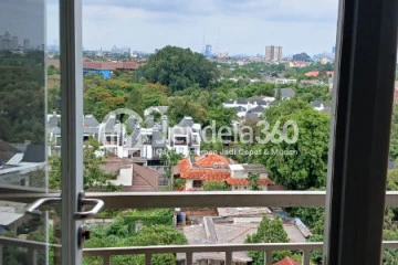 Balcony Modern Studio Apartment Low Floor with  View at Bintaro Park View