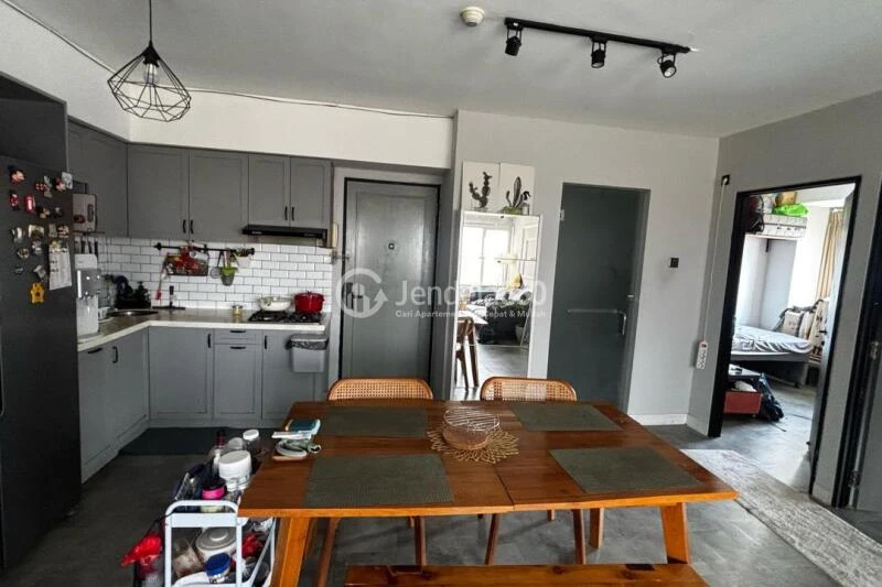 Kitchen The 18Th Residence Taman Rasuna 2BR Fully Furnished