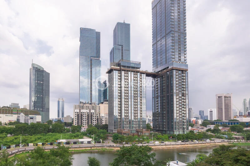 Balcony Thamrin Residence Apartment 2BR Executive City Home View City