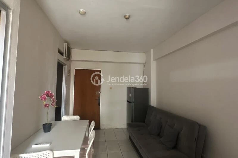 Living Room Low Floor 2BR Apartment with  View at Cibubur Village Apartment