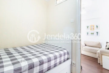 Bedroom 2 High Floor 2BR Apartment with  View at Green Pramuka City Apartment