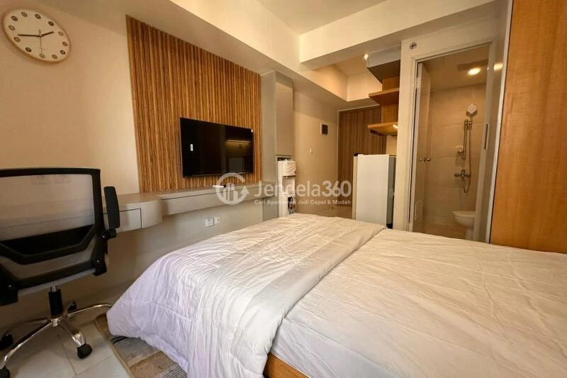 Bedroom Low Floor Studio Apartment with  View at Podomoro Golf View Apartment