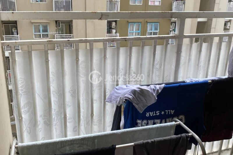 Balcony 2BR Casablanca East Residence Apartment at Low Floor