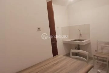 Kitchen 2BR Apartment with City View at EcoHome Citra Raya