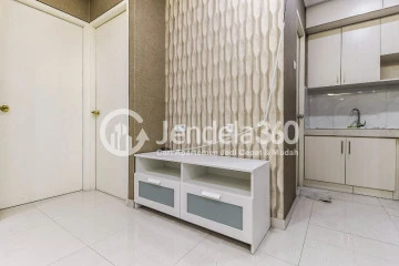 Living Room 2BR Middle Floor Apartment with City View at Gading Mediterania Residence