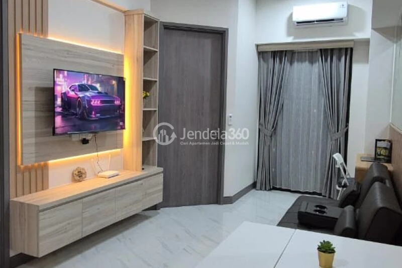 Living Room 2BR Pakuwon Residence Bekasi Apartment at Low Floor