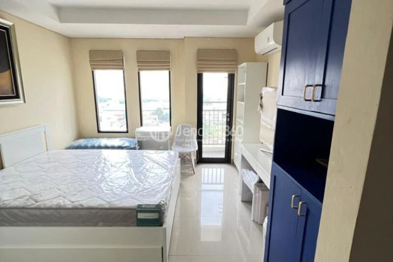 Bedroom 1BR Apartment with City View at Kebayoran Icon Apartment