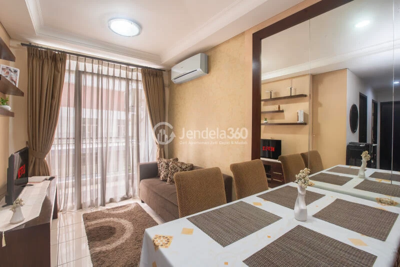 Living Room Gardenia Boulevard Apartment 2BR Fully Furnished
