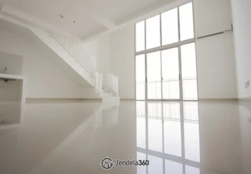Living Room High Floor Studio Apartment with central park view View at Neo Soho Residence