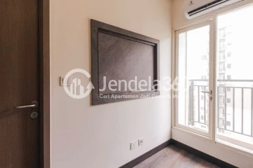 Living Room High Floor 2BR Apartment with City View at Podomoro Golf View Apartment