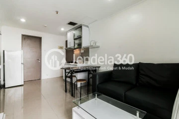 Living Room Green Central City Apartment 2BR Fully Furnished