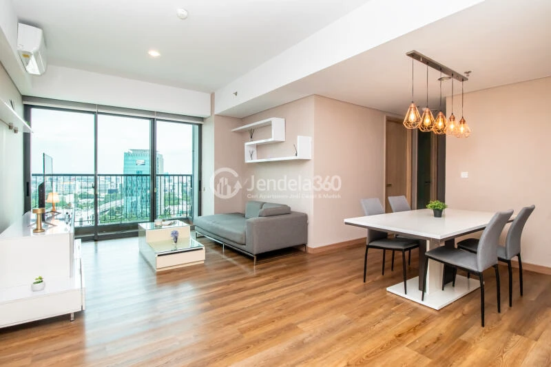 Living Room 3BR Holland Village Apartment at Tower Holland One