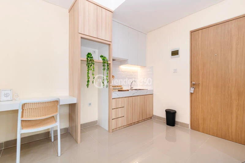 Kitchen Fancy 1BR Apartment at B Residence BSD High Floor