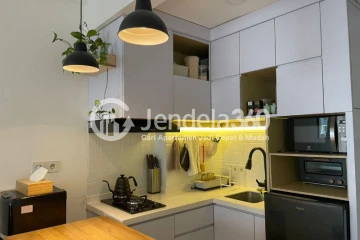 Kitchen Signature Park Apartment 1BR Fully Furnished