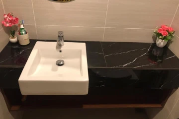 Bathroom Studio The Crest West Vista Puri Apartment at Low Floor