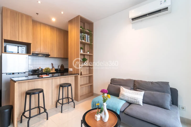 Living Room 1BR The Newton 1 Ciputra Apartment at High Floor