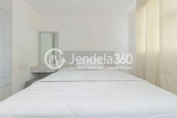 Bedroom Homey Studio Apartment at Bintaro Icon Apartment Tower Amethys