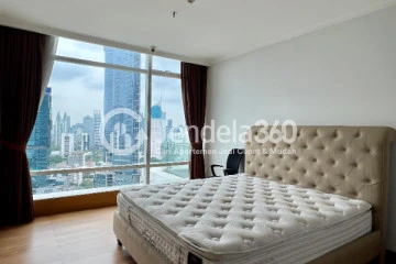 Bedroom 1 3BR Apartment with City View at Kempinski Grand Indonesia Apartment