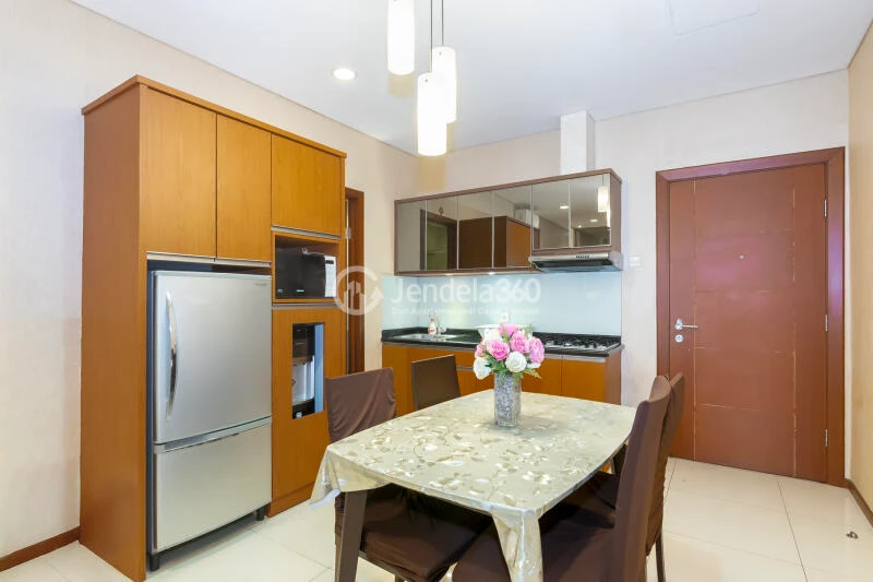 Dining Room Thamrin Residence Apartment 2BR Executive City Home View City