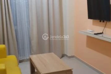 Bedroom Spotless Studio Apartment Low Floor with City View at Grand Centerpoint Apartment