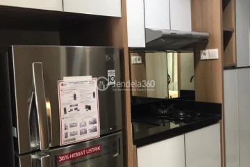 Kitchen Trendy Studio Apartment Middle Floor with City View at Springhill Terrace Residence