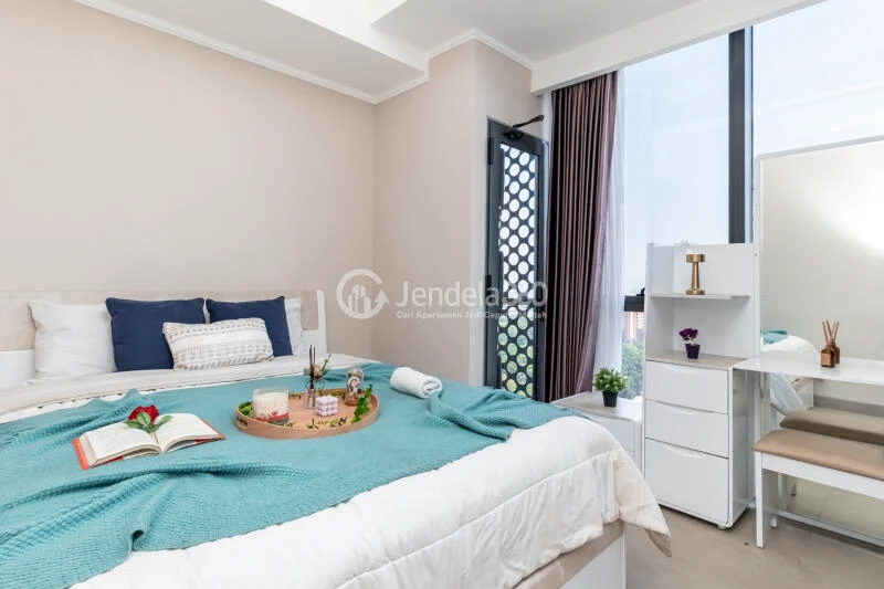 Bedroom 1 Comfortable 2BR Apartment at Menara Jakarta Apartment Tower Equinox