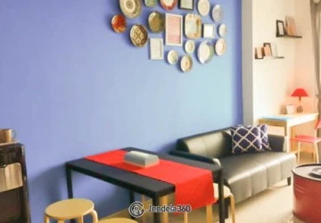 Living Room Springhill Terrace Residence 2BR Semi Furnished