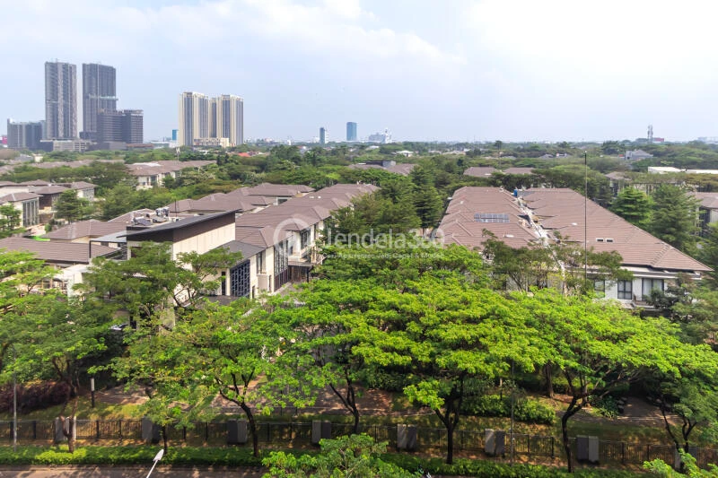 Balcony Stylish 1BR Apartment at Condominium Marigold Navapark Apartment Tower 6