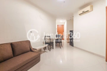 Living Room Spacious 1BR Apartment with Ocean View at Ancol Mansion Apartment