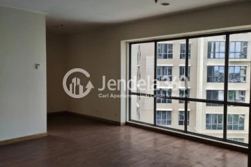 Living Room Spotless 2BR Apartment Middle Floor with City View at The Mansion Kemayoran Bougenville