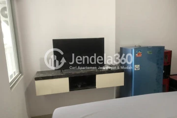 Bedroom Low Floor Studio Apartment with City View at Pesona Depok Square Apartment