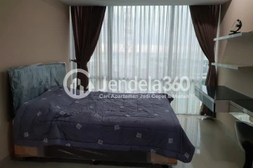 Bedroom Studio Apartment with Swimming Pool View at U Residence Karawaci