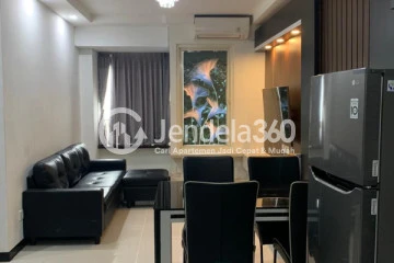 Living Room 2BR Nifarro Park Apartment at Tower Mahoni