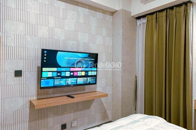 Bedroom High Floor Studio Apartment with  View at Pakuwon Residence Bekasi