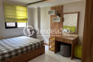 Bedroom 1 Well Furnished 2BR Apartment Middle Floor with City View at Kebagusan City Apartment