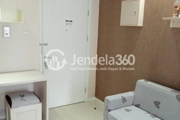 Living Room 1BR Parahyangan Residence Apartment at Middle Floor