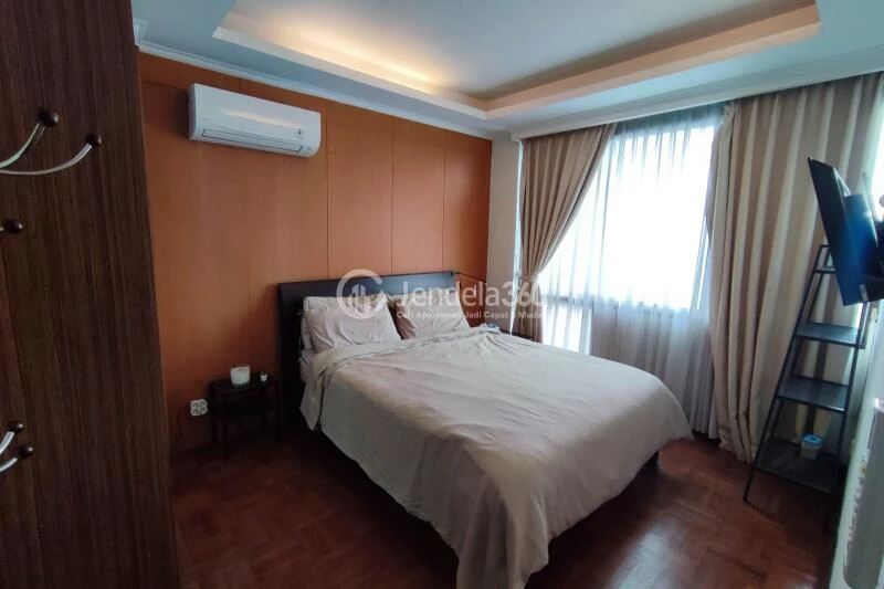 Bedroom Compact 1BR Apartment at Park Royal Apartment Tower 1