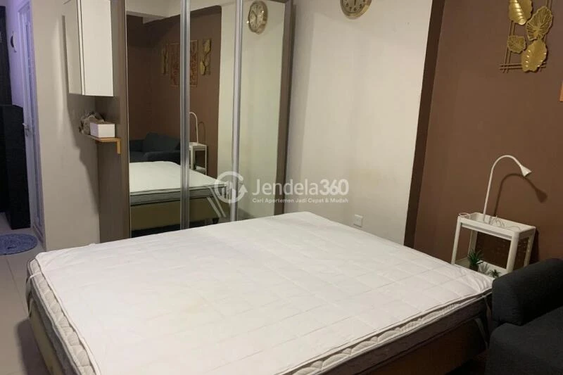 Bedroom Stylish Studio Apartment Low Floor with  View at Park View Condominium
