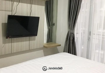 Bedroom Middle Floor Studio Apartment with city view View at Grand Asia Afrika Residence