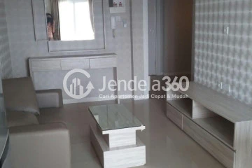 Living Room Strategic Location 2BR Apartment Low Floor with  View at Metropark Condominium