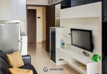 Living Room 2BR Apartment with Sea view View at Northland Ancol Residence