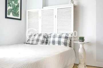 Bedroom 1BR Apartment with City View at Kalibata City Apartment