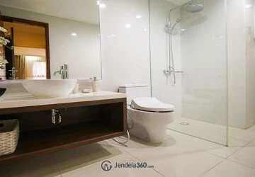 Bathroom Stunning 1BR Apartment at Menteng Regency Low Floor