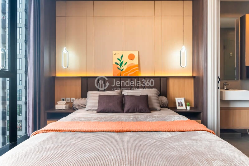 Bedroom 1BR Fatmawati City Center Apartment at High Floor