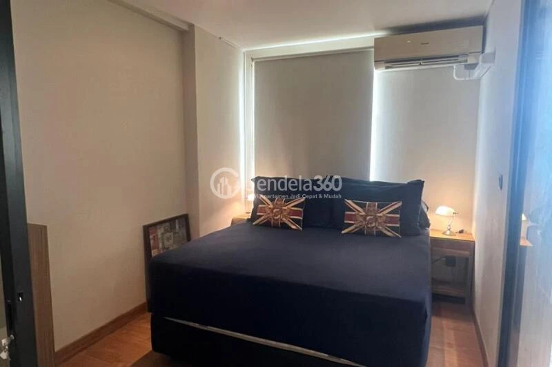 Bedroom Homey Studio Apartment Middle Floor with City view View at Menteng Square Apartment